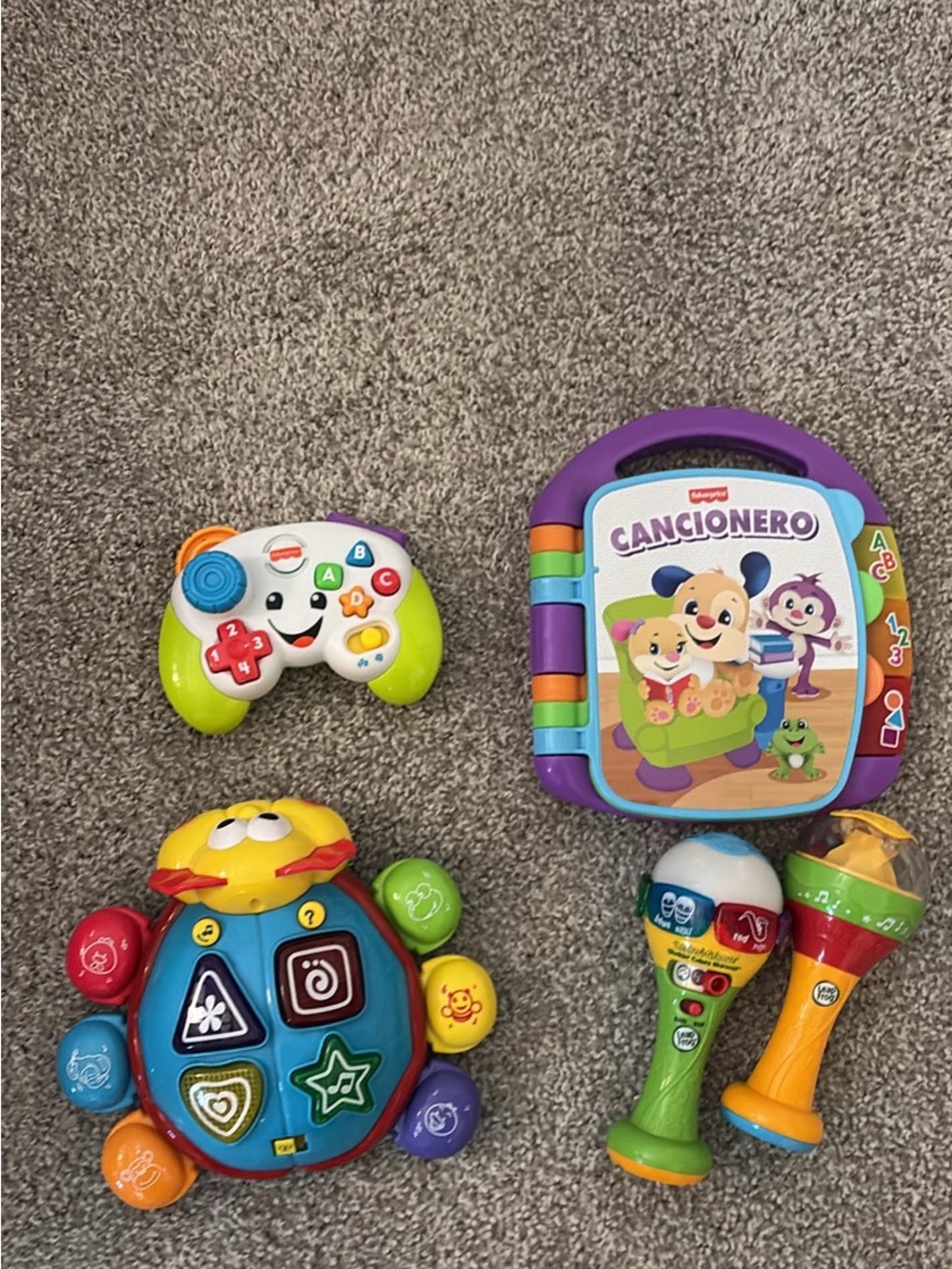 Learn Spanish with toys